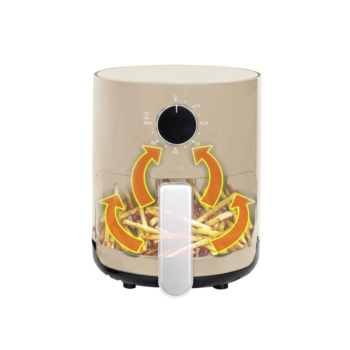 Airfryer 2L beige Basilico
