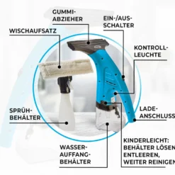 Akku-Fenstersauger