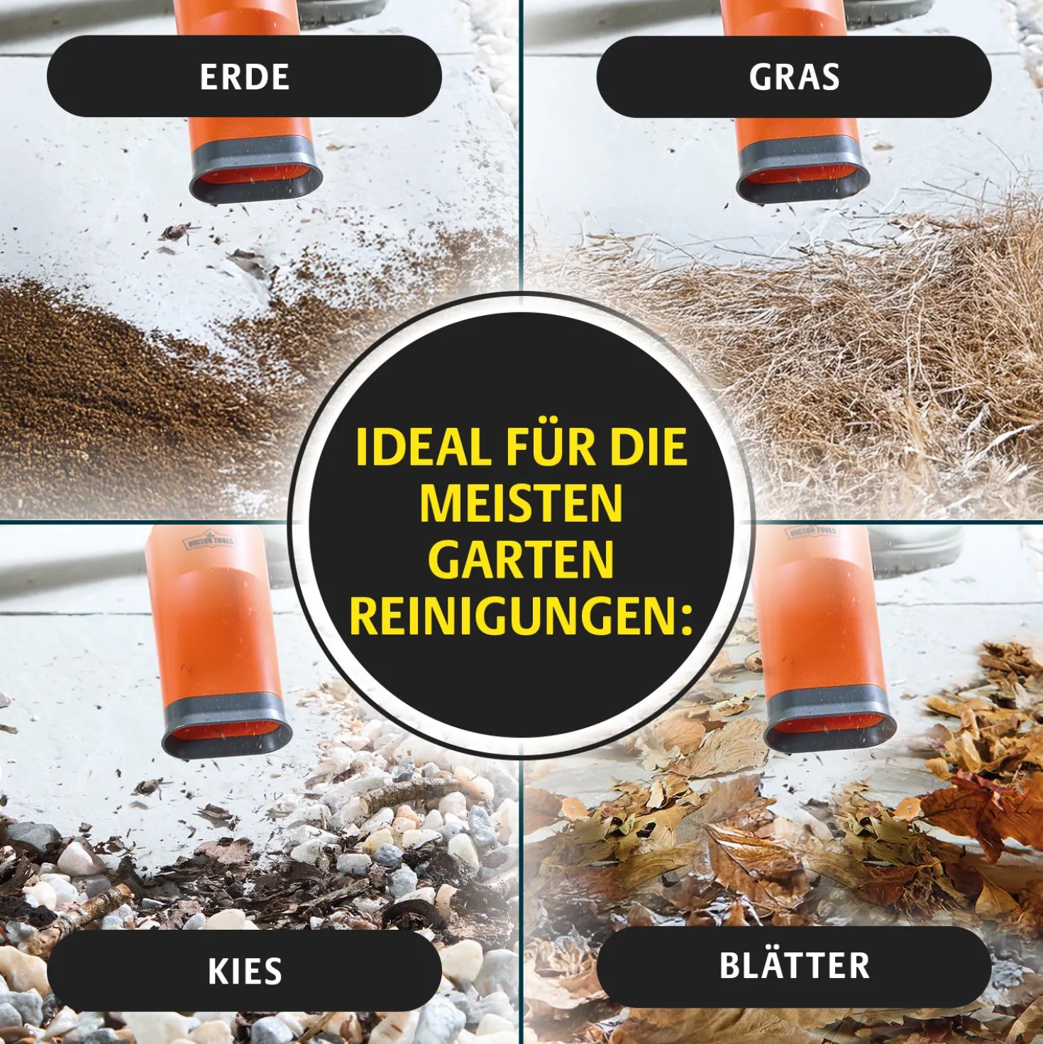 Akku-Turbo-Laubbläser, Victor Tools