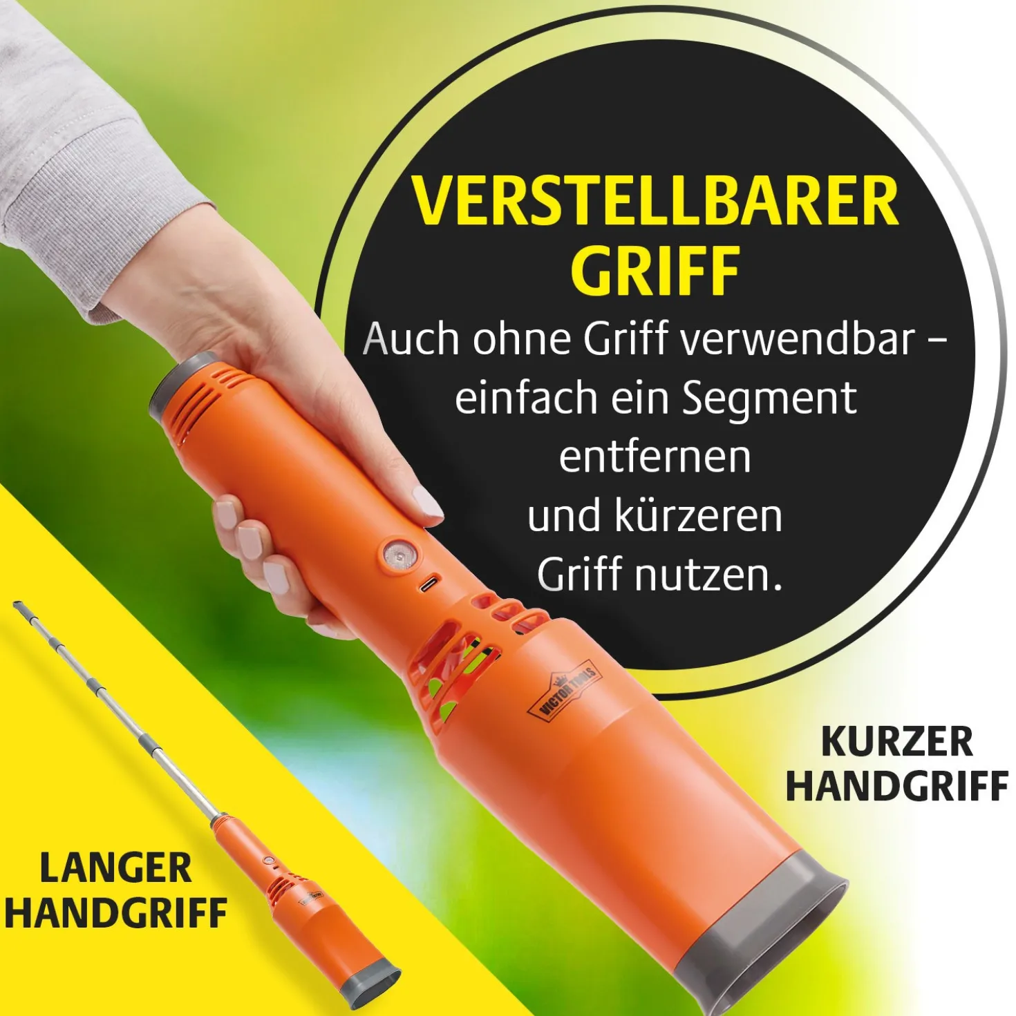 Akku-Turbo-Laubbläser, Victor Tools