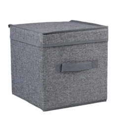 Aufbewahrungsboxen aus Filz faltbar 2er-Set