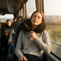Aufblasbares Kopf- & Nackenkissen für Reisen Dunlop