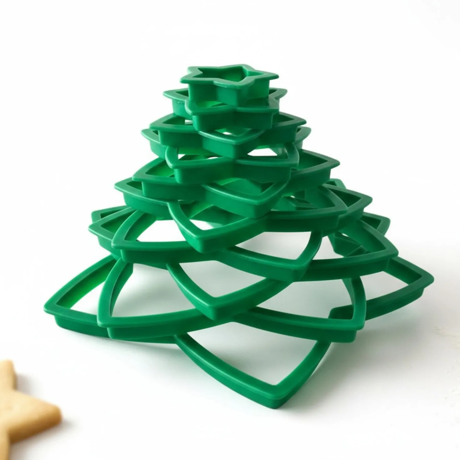 Ausstechformen "Tannenbaum" 10er-Set