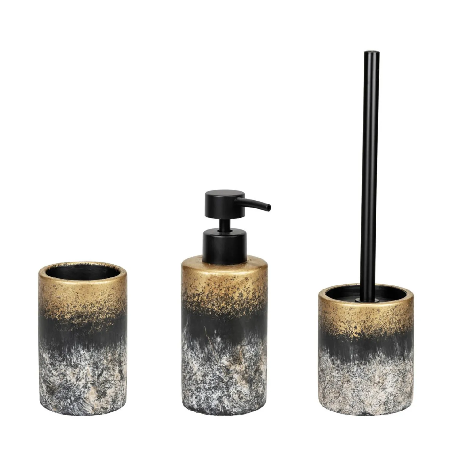 Bad-Accessoire Set „Lacona“, 3-tlg., aus Beton WENKO