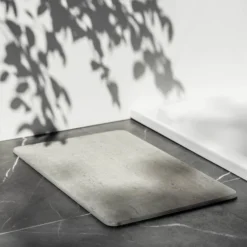 Badematte Mod. Puna Grau, aus Diatomit WENKO