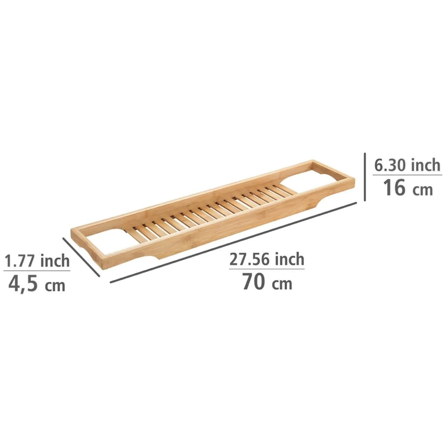 Badewannenablage Bambusa aus Bambus WENKO
