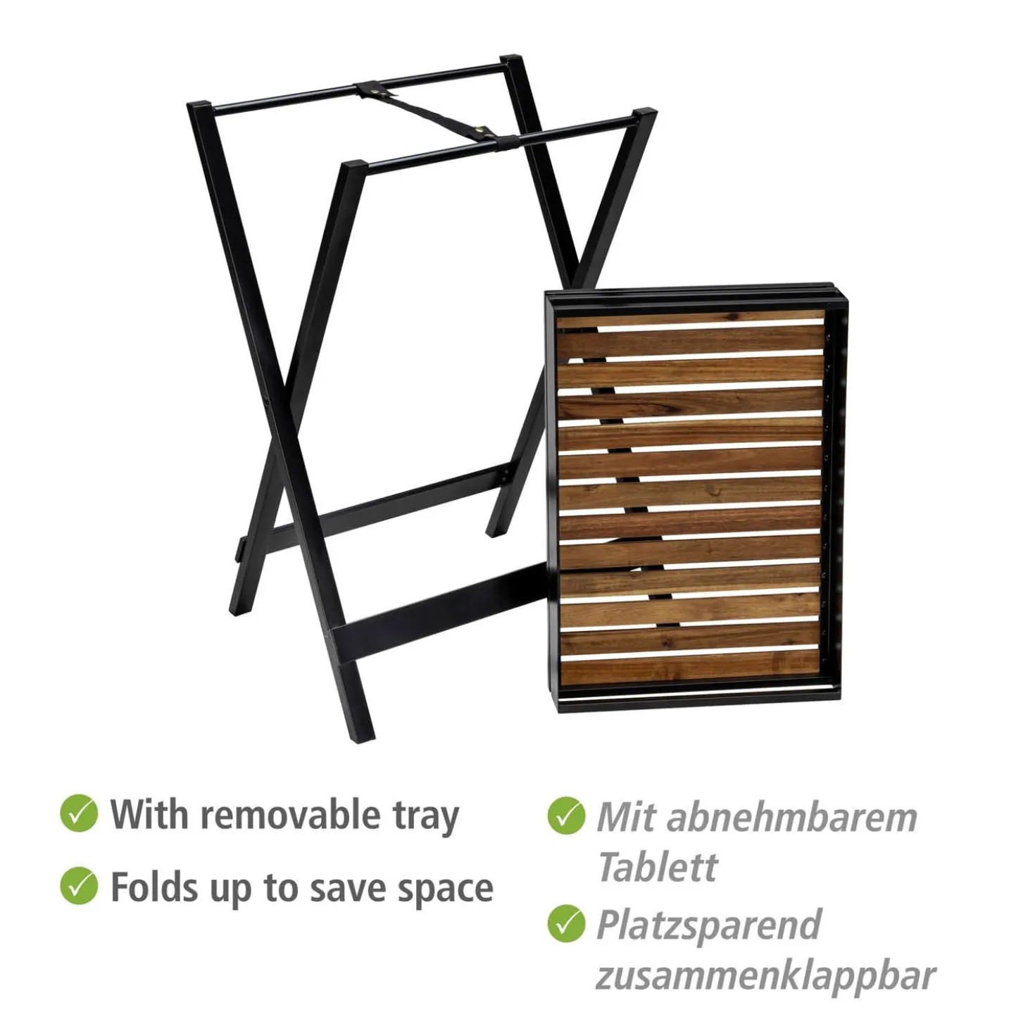 Beistelltisch mit Tablett Taba WENKO