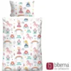 biberna Feinbiber-Bettwäsche LITTLE PRINCESS weiß, 100x135 cm + 40x60 cm