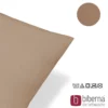 biberna Feinjersey-Kopfkissenbezug Doppelpack macchiato, 2x 80x80 cm