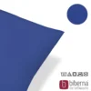 biberna Feinjersey-Kopfkissenbezug Doppelpack saphir, 2x 40x80 cm