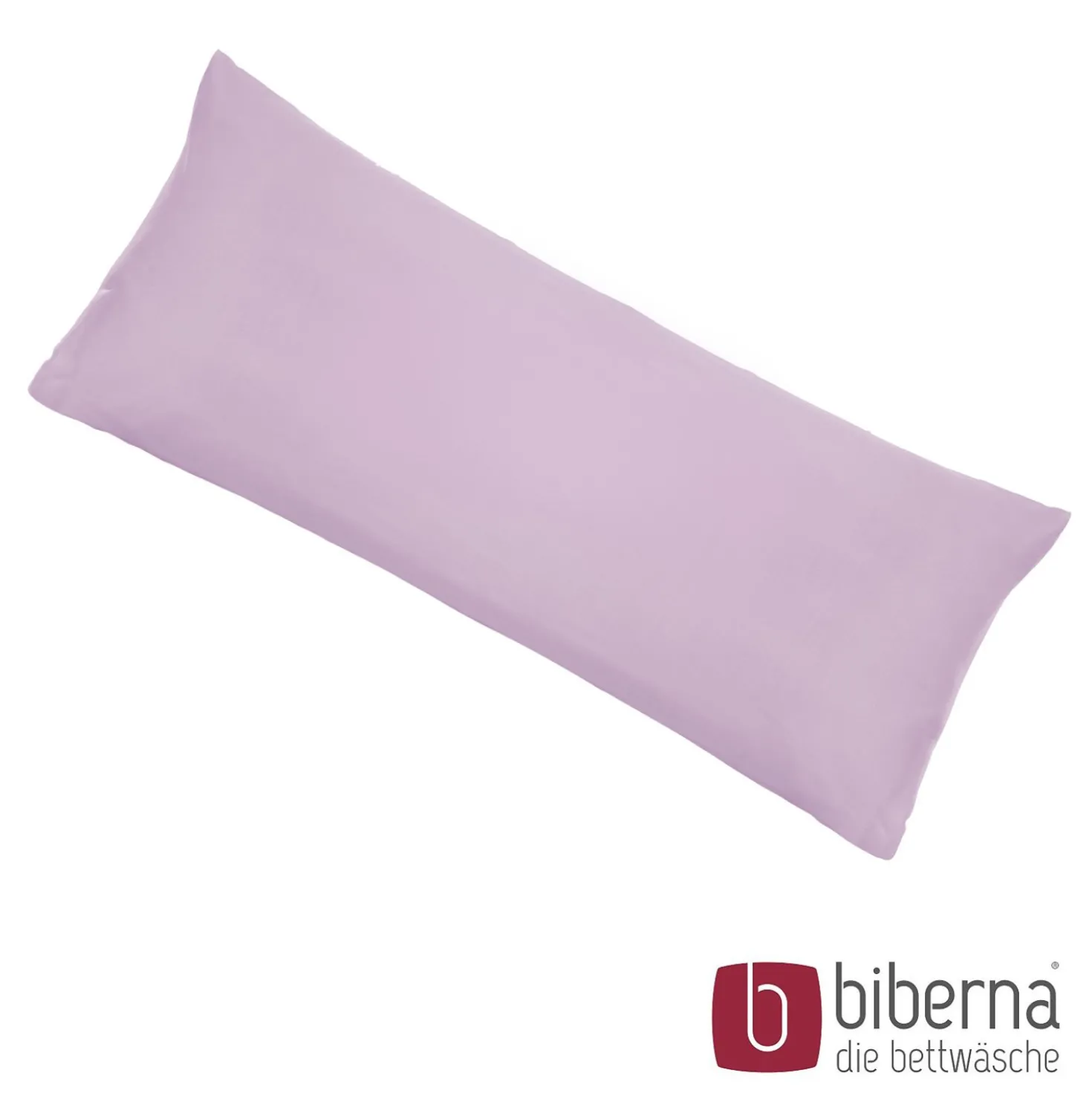 biberna Feinjersey-Kopfkissenbezug Doppelpack viola, 2x 40x60 cm