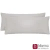 biberna Feinjersey-Kopfkissenbezug Doppelpack sturmgrau, 2x 40x60 cm