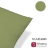 biberna Feinjersey-Kopfkissenbezug Doppelpack fichte, 2x 40x60 cm