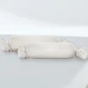 biberna Feinjersey-Nackenrollenbezug Doppelpack grau, 2x 15x40 cm
