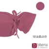 biberna Feinjersey-Nackenrollenbezug Doppelpack brombeer, 2x 15x40 cm