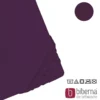biberna Feinjersey-Spannbetttuch dunkel violett, 1x 140x200 cm - 160x200 cm