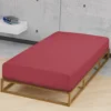 biberna Feinjersey-Spannbetttuch rost, 1x 140x200 cm - 160x200 cm