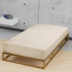 biberna Feinjersey-Spannbetttuch kitt, 1x 140x200 cm - 160x200 cm