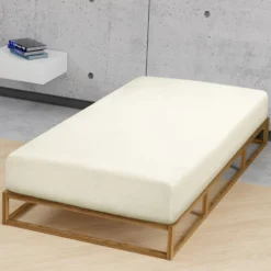 biberna Feinjersey-Spannbetttuch perlmutt, 1x 180x200 cm - 200x200 cm