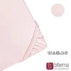 biberna Feinjersey-Spannbetttuch rose, 1x 90x190 cm - 100x200 cm