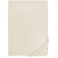 biberna Jersey-Elastic-Boxspring-Spannbetttuch grau, 1x 140x200 cm - 160x220 cm