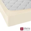 biberna Jersey-Elastic-Spannbetttuch natur, 1x 90x190 cm - 100x220 cm