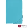 biberna Jersey-Elastic-Spannbetttuch türkis, 1x 120x200 cm - 130x220 cm