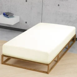 biberna Jersey-Elastic-Spannbetttuch perlmutt, 1x 140x200 cm - 160x220 cm
