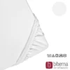 biberna Jersey-Elastic-Spannbetttuch weiss, 1x 140x200 cm - 160x220 cm