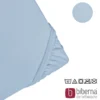 biberna Jersey-Elastic-Spannbetttuch eisblau, 1x 140x200 cm - 160x220 cm