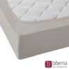 biberna Jersey-Elastic-Spannbetttuch sturmgrau, 1x 90x190 cm - 100x220 cm
