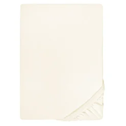 biberna Jersey-Elastic-Topper-Spannbetttuch perlmutt, 1x 140x200 cm - 160x220 cm