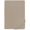 biberna Jersey-Elastic-Topper-Spannbetttuch basalt, 1x 180x200 cm - 200x220 cm