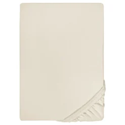 biberna Jersey-Elastic-Topper-Spannbetttuch grau, 1x 90x190 cm - 100x220 cm