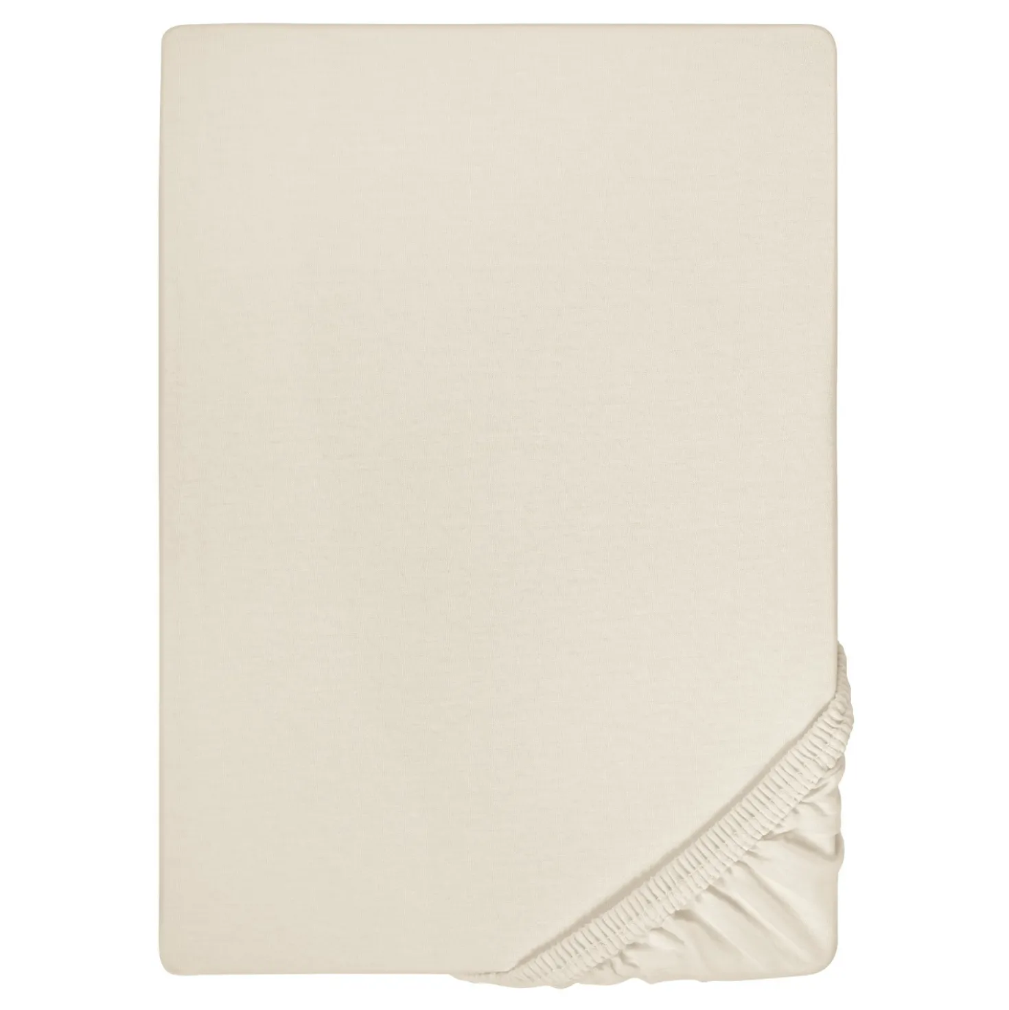 biberna Jersey-Elastic-Topper-Spannbetttuch grau, 1x 90x190 cm - 100x220 cm