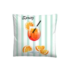 biberna Linon Bettwäsche Spritz mint, 1x 135x200 cm + 1x 80x80 cm