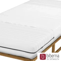 biberna Sleep & Protect Stecklaken weiß, 90x160 cm
