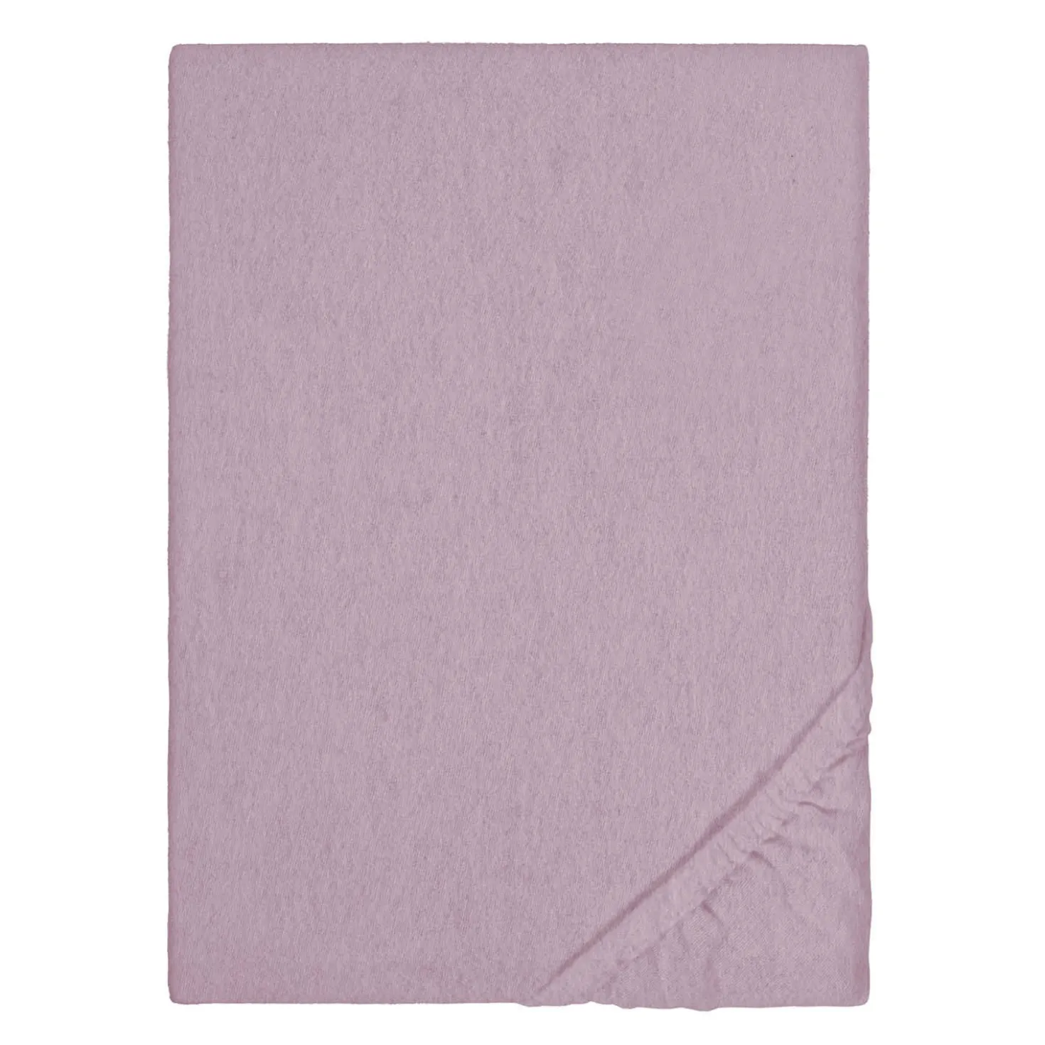 biberna Spannbetttuch Melange brombeer, 90x190 cm - 100x200 cm