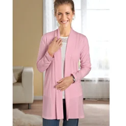 Cardigan rosé Amélie di Santi