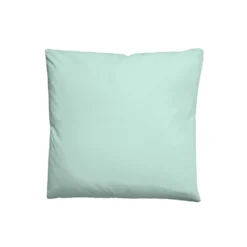 Castell Cooling Bettwäsche Karo eisblau, 1x 135x200 cm + 1x 80x80 cm