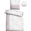 Castell Feinbiber Bettwäsche Paisley viola, 1x 155x220 cm + 1x 80x80 cm
