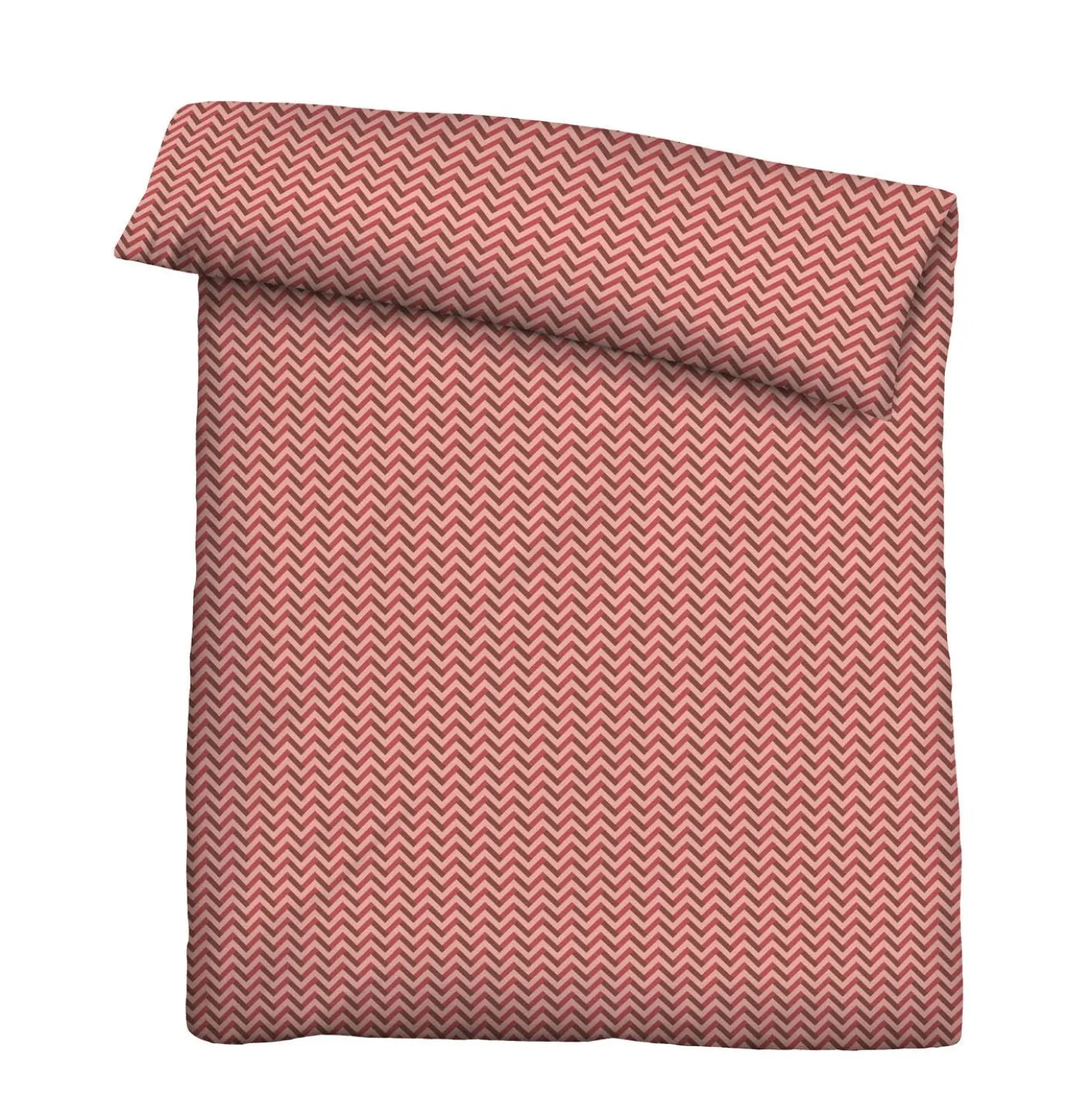 Castell Jersey Bettwäsche Chevron gold, 1x 155x220 cm + 1x 80x80 cm