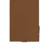 Castell Jersey-Stretch-Spannbetttuch chocolate, 1x 180x200 cm - 200x200 cm