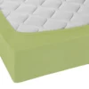 Castell Jersey-Stretch-Spannbetttuch pistaziengrün, 1x 120x200 cm