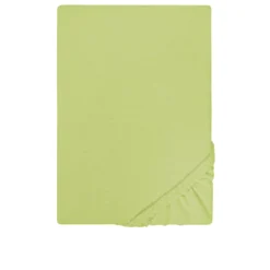 Castell Jersey-Stretch-Spannbetttuch pistaziengrün, 1x 120x200 cm