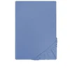 Castell Jersey-Stretch-Spannbetttuch blau, 1x 140-160 x 200 cm