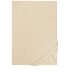 Castell Jersey-Stretch-Spannbetttuch kitt, 1x 140x200 cm - 160x200 cm