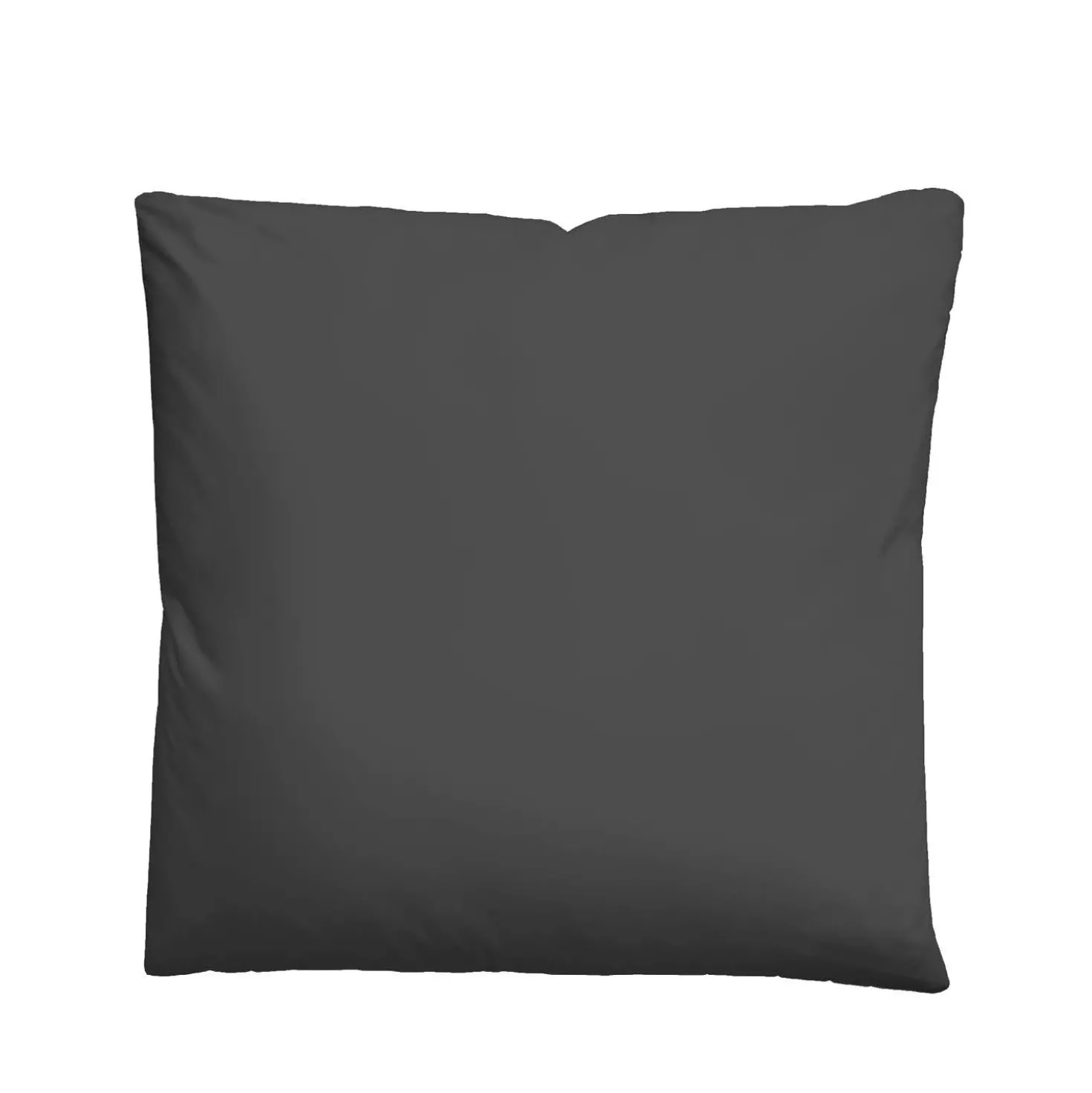 Castell Mikrofaser Bettwäsche uni schwarz, 1x 135x200 cm + 1x 80x80 cm