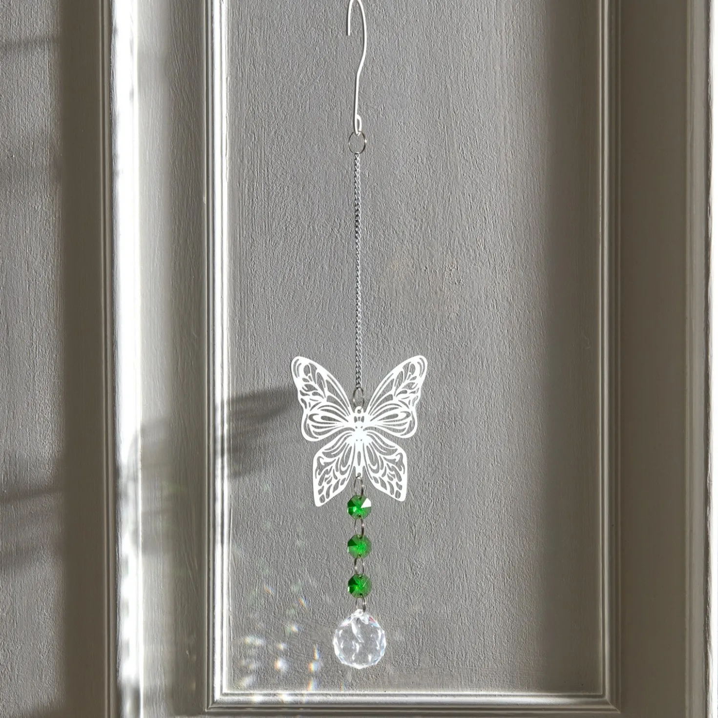 Deko-Hänger "Schmetterling" mit Kristall
