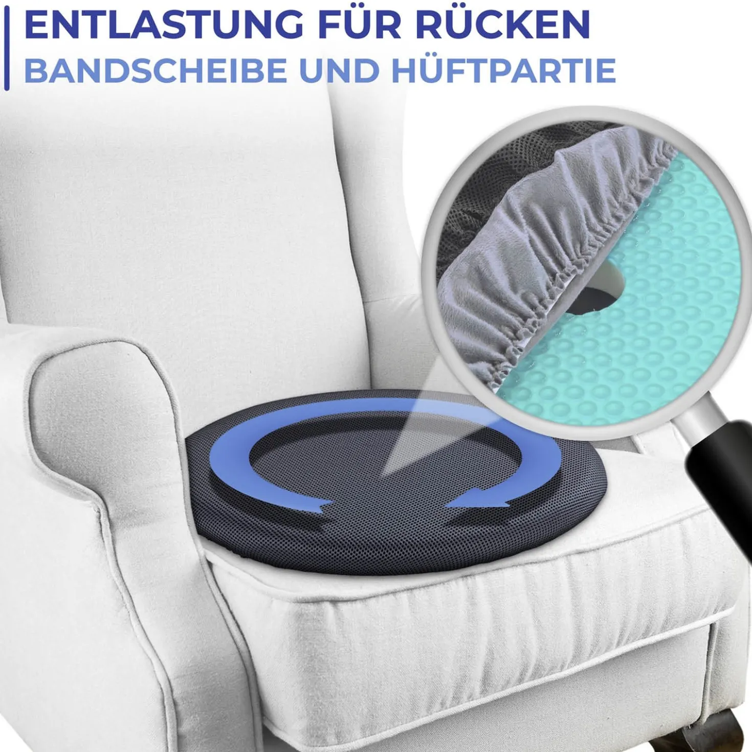 Dreh-Sitzkissen Komfort MAXIMEX
